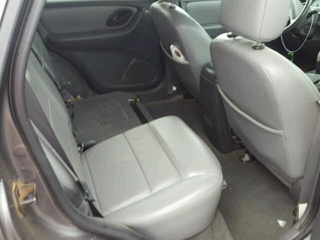 1FMYU93136KD09888 - 2006 FORD ESCAPE XLT GRAY photo 6