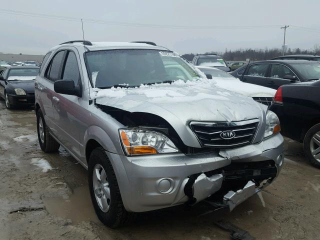 KNDJC735185819853 - 2008 KIA SORENTO EX SILVER photo 1