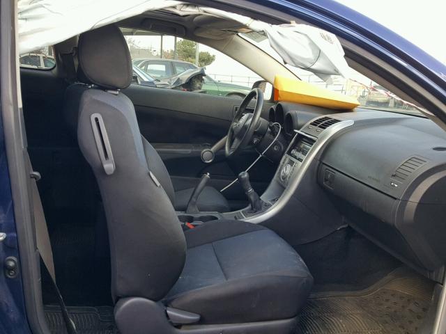 JTKDE167290277672 - 2009 TOYOTA SCION TC ორფეროვანი ფოტო 5