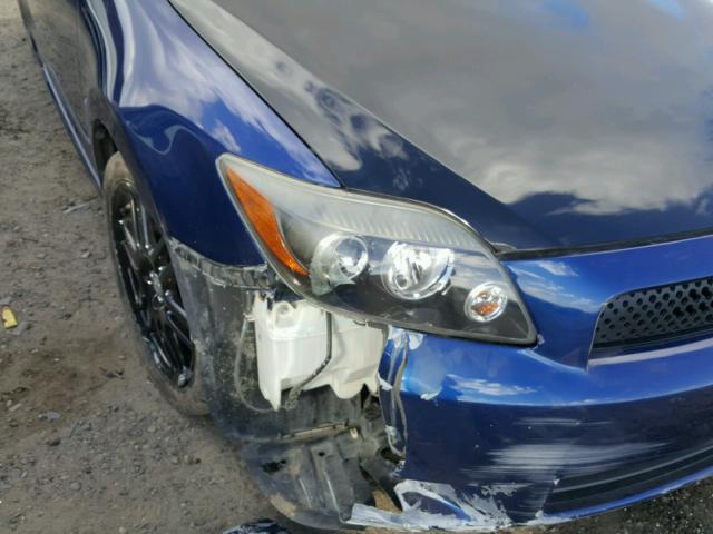 JTKDE167290277672 - 2009 TOYOTA SCION TC ორფეროვანი ფოტო 9