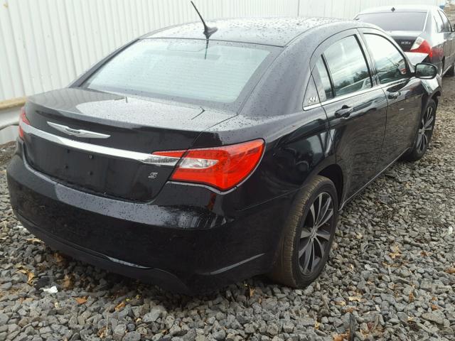 1C3BC8FG5BN600977 - 2011 CHRYSLER 200 S BLACK photo 4