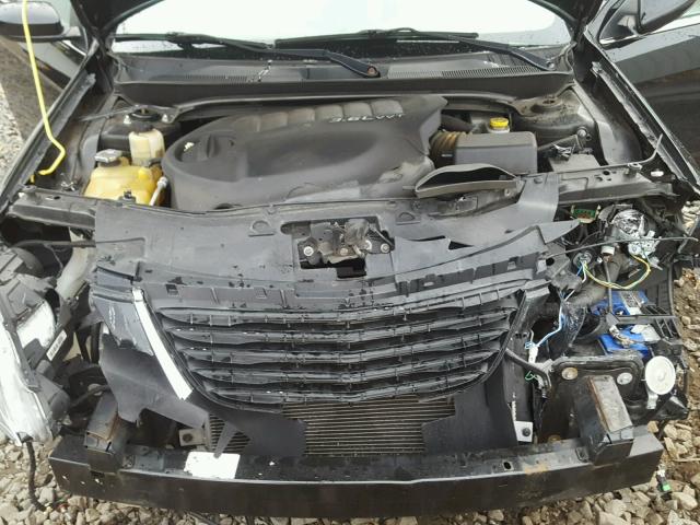 1C3BC8FG5BN600977 - 2011 CHRYSLER 200 S BLACK photo 7