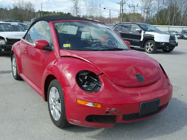 3VWRG31Y49M401082 - 2009 VOLKSWAGEN NEW BEETLE RED photo 1