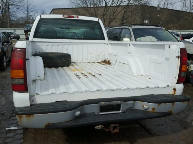 1GCEC14W61Z144702 - 2001 CHEVROLET SILVERADO WHITE photo 6