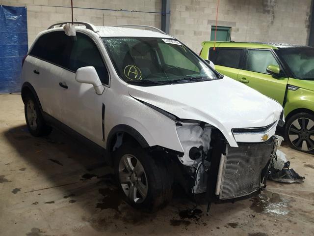 3GNAL2EK4ES675973 - 2014 CHEVROLET CAPTIVA LS WHITE photo 1