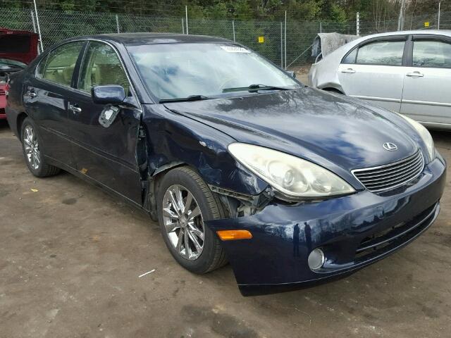 JTHBA30G855072447 - 2005 LEXUS ES 330 BLUE photo 1