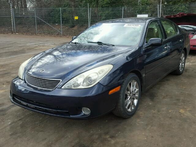 JTHBA30G855072447 - 2005 LEXUS ES 330 BLUE photo 2