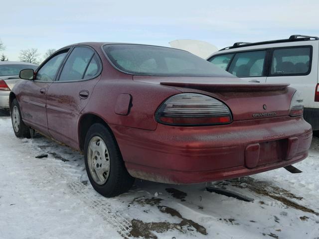 1G2WK52J11F120951 - 2001 PONTIAC GRAND PRIX RED photo 3