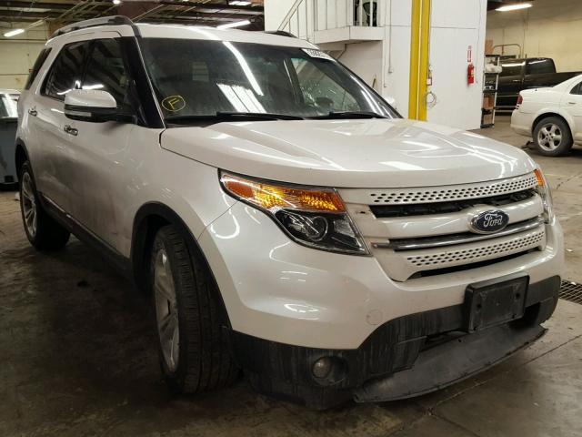 1FMHK8F89CGA04774 - 2012 FORD EXPLORER L WHITE photo 1