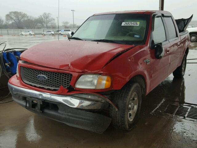 1FTRW07672KB43065 - 2002 FORD F150 SUPER RED photo 2