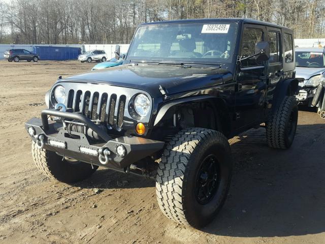 1J8GA59109L746084 - 2009 JEEP WRANGLER U BLACK photo 2