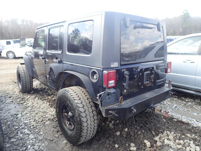 1J8GA59109L746084 - 2009 JEEP WRANGLER U BLACK photo 3