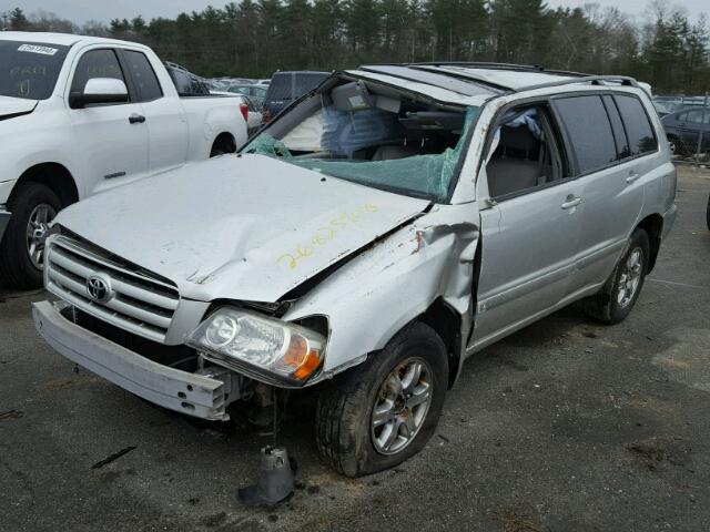 JTEHP21A370201690 - 2007 TOYOTA HIGHLANDER GRAY photo 2