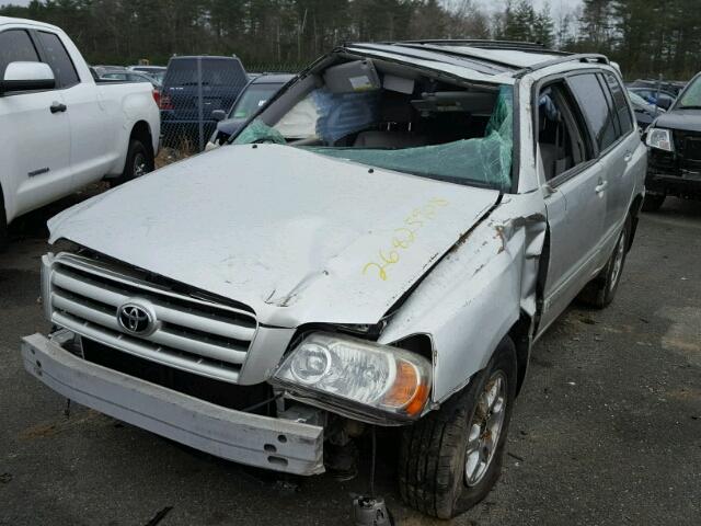 JTEHP21A370201690 - 2007 TOYOTA HIGHLANDER GRAY photo 9