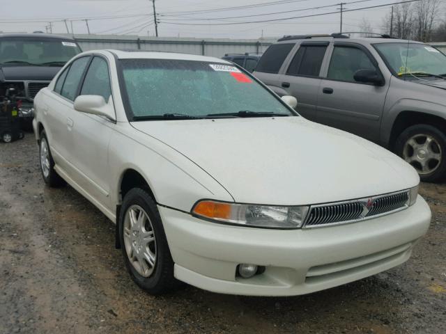 4A3AA46G81E176860 - 2001 MITSUBISHI GALANT ES WHITE photo 1