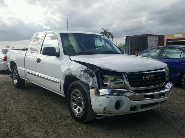 2GTEC19T551323245 - 2005 GMC NEW SIERRA WHITE photo 1