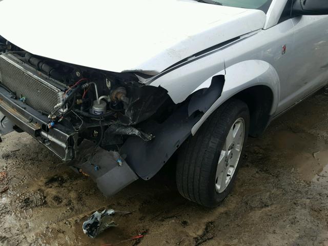 5GZCZ63454S816909 - 2004 SATURN VUE SILVER photo 10