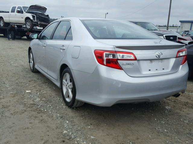 4T1BF1FK9DU214971 - 2013 TOYOTA CAMRY L SILVER photo 3