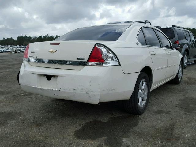 2G1WT55K279109061 - 2007 CHEVROLET IMPALA LT WHITE photo 4