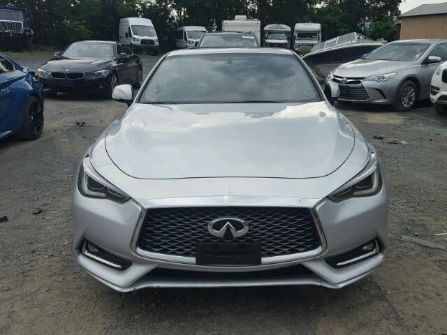 JN1CV7EK8HM110108 - 2017 INFINITI Q60 BASE SILVER photo 9