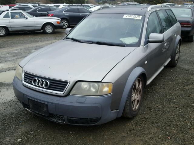 WA1YD64B94N062523 - 2004 AUDI ALLROAD SILVER photo 2