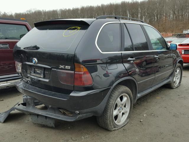 WBAFB33511LH23045 - 2001 BMW X5 4.4I BLACK photo 4