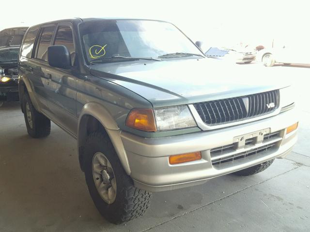 JA4MT31P5WP012242 - 1998 MITSUBISHI MONTERO SP GREEN photo 1