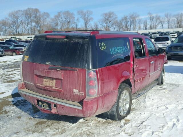 1GKS2MEF2DR102932 - 2013 GMC YUKON XL D RED photo 4