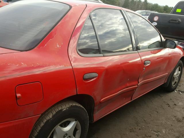 1G1JC52F857162069 - 2005 CHEVROLET CAVALIER RED photo 9