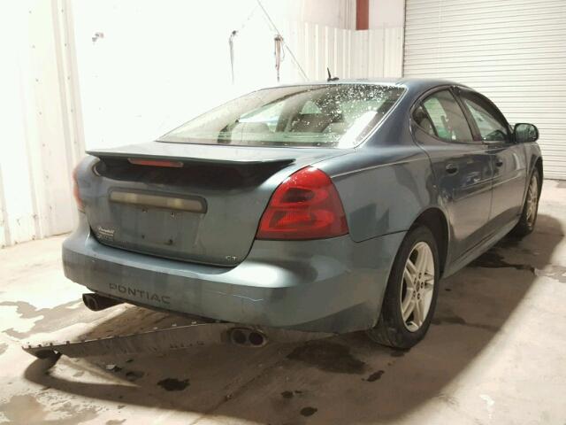 2G2WR554061151690 - 2006 PONTIAC GRAND PRIX BLUE photo 4