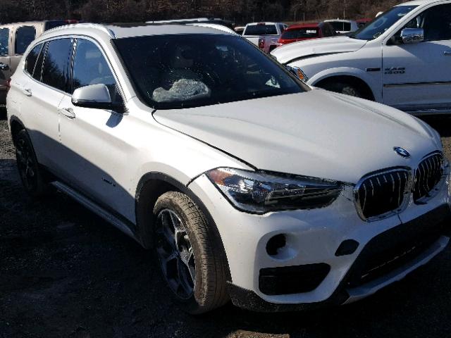 WBXHU7C30H5H33059 - 2017 BMW X1 SDRIVE2 WHITE photo 1