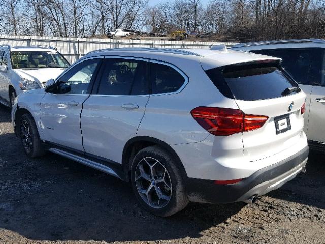 WBXHU7C30H5H33059 - 2017 BMW X1 SDRIVE2 WHITE photo 3