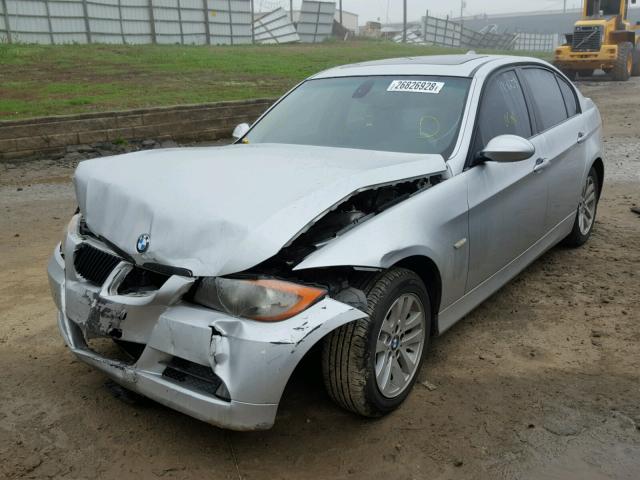 WBAVA335X7PV67584 - 2007 BMW 328 I GRAY photo 2