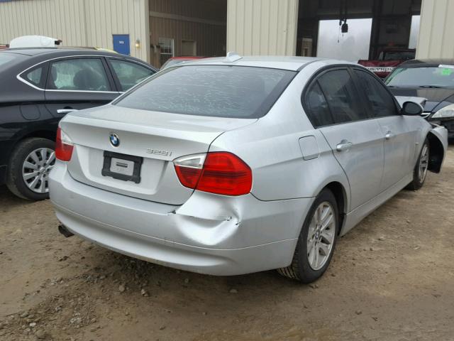 WBAVA335X7PV67584 - 2007 BMW 328 I GRAY photo 4