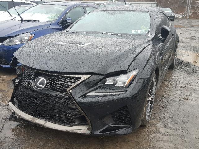 JTHHP5BC0F5003705 - 2015 LEXUS RC-F BLACK photo 2