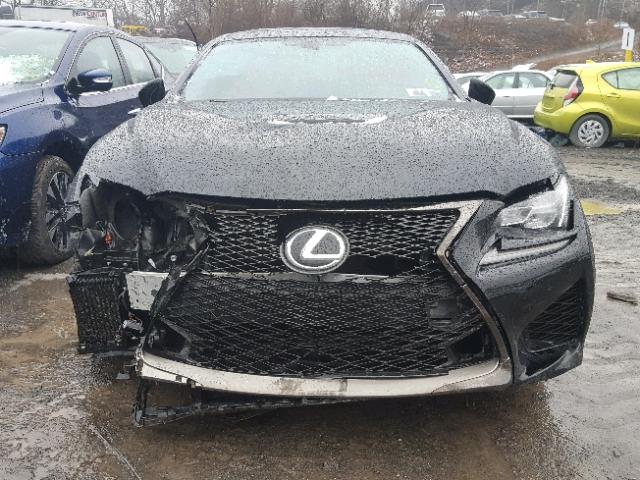 JTHHP5BC0F5003705 - 2015 LEXUS RC-F BLACK photo 9