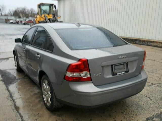 YV1MS390362214018 - 2006 VOLVO S40 2.4I GRAY photo 3