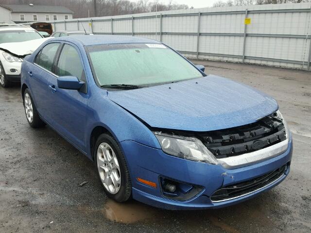 3FAHP0HA6AR127421 - 2010 FORD FUSION BLUE photo 1