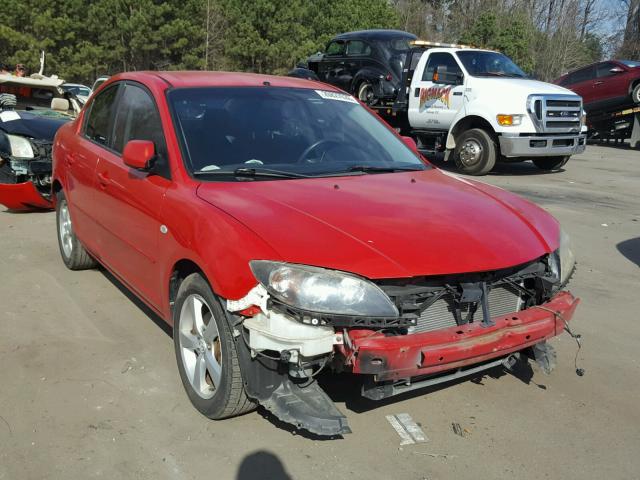 JM1BK12F061457078 - 2006 MAZDA 3 I RED photo 1