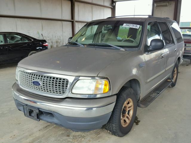 1FMRU15W61LB77355 - 2001 FORD EXPEDITION TAN photo 2