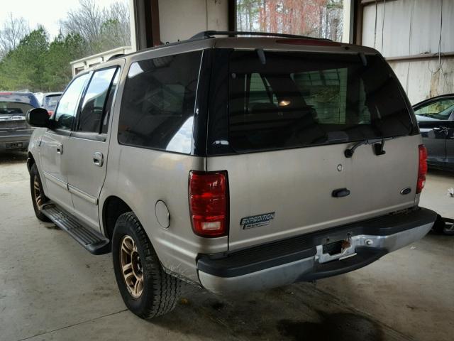 1FMRU15W61LB77355 - 2001 FORD EXPEDITION TAN photo 3