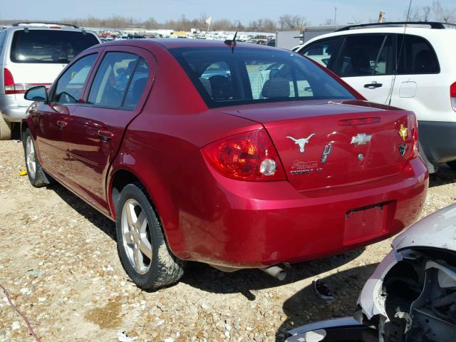 1G1AF5F5XA7134681 - 2010 CHEVROLET COBALT 2LT RED photo 3