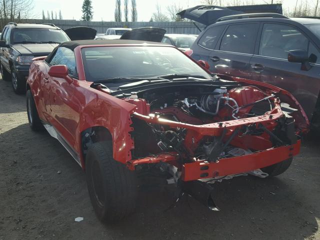 1G1FK3D64J0110970 - 2018 CHEVROLET CAMARO ZL1 红色 照片 1