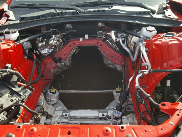 1G1FK3D64J0110970 - 2018 CHEVROLET CAMARO ZL1 红色 照片 7