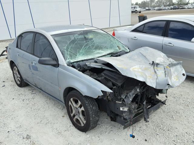 1G8AL52FX3Z104936 - 2003 SATURN ION LEVEL SILVER photo 1