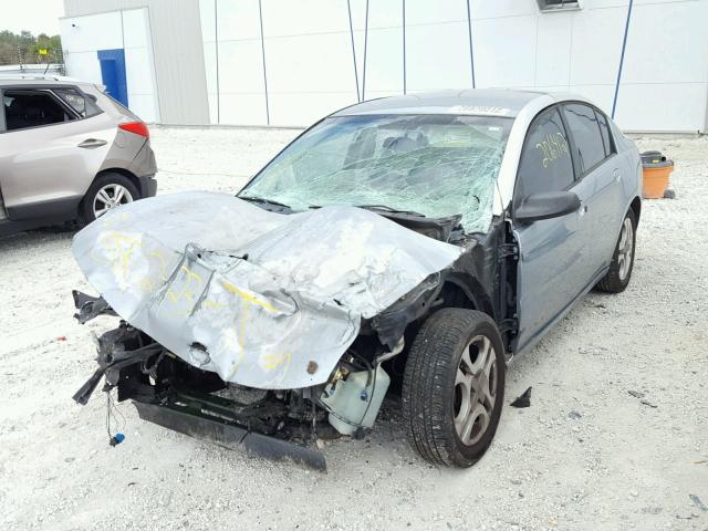 1G8AL52FX3Z104936 - 2003 SATURN ION LEVEL SILVER photo 2