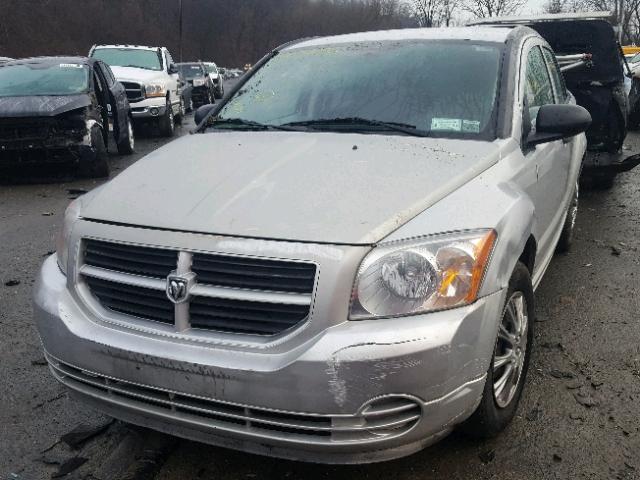 1B3HB28B67D592863 - 2007 DODGE CALIBER SILVER photo 2