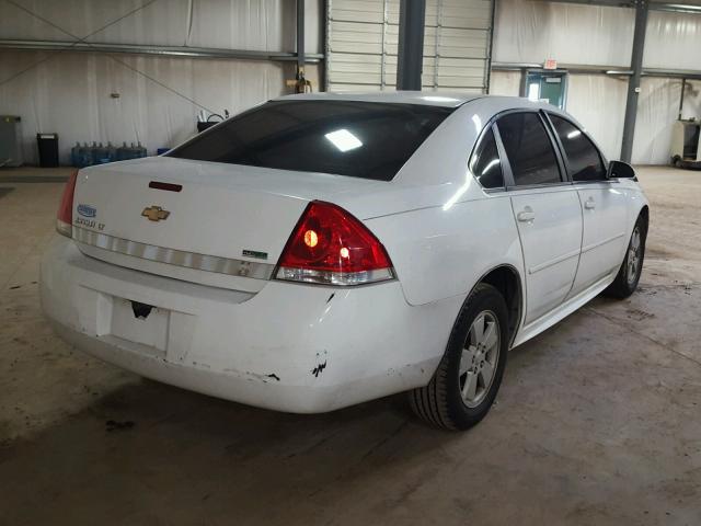 2G1WG5EK9B1111630 - 2011 CHEVROLET IMPALA LT WHITE photo 4