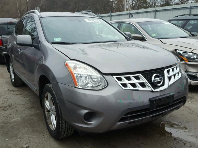 JN8AS5MV4CW371914 - 2012 NISSAN ROGUE S GRAY photo 1