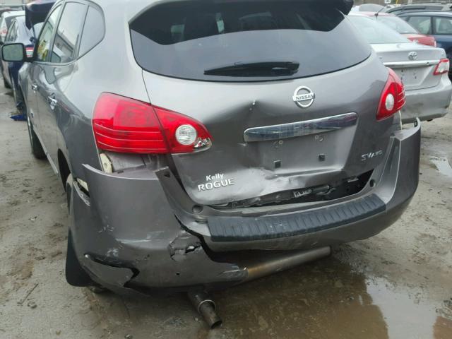 JN8AS5MV4CW371914 - 2012 NISSAN ROGUE S GRAY photo 9